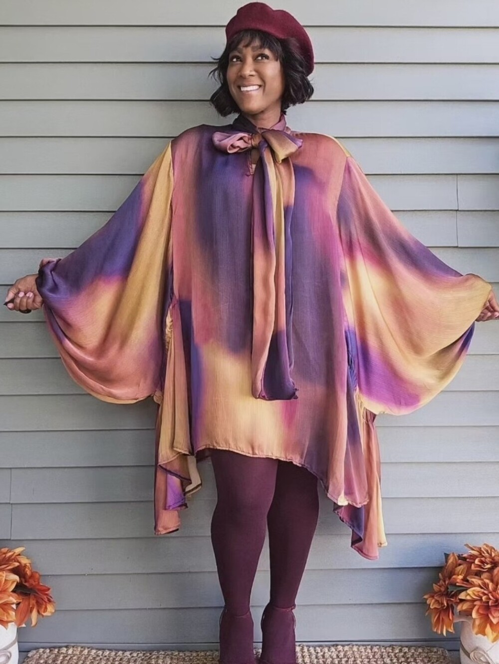 Multi Color Tunic Dress - Picture 5 of 11